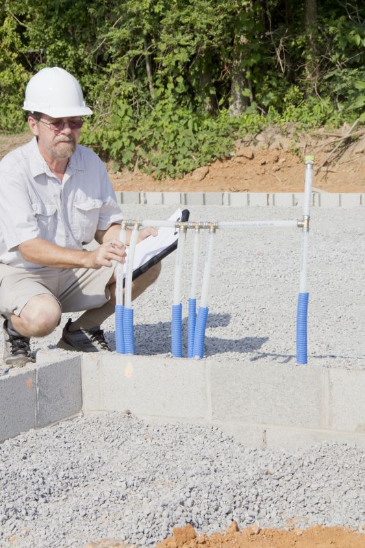 Inspecting a Water Line